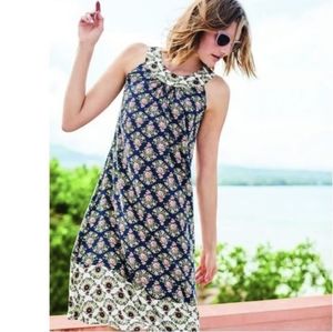 Boden Felicity floral scoop halter dress